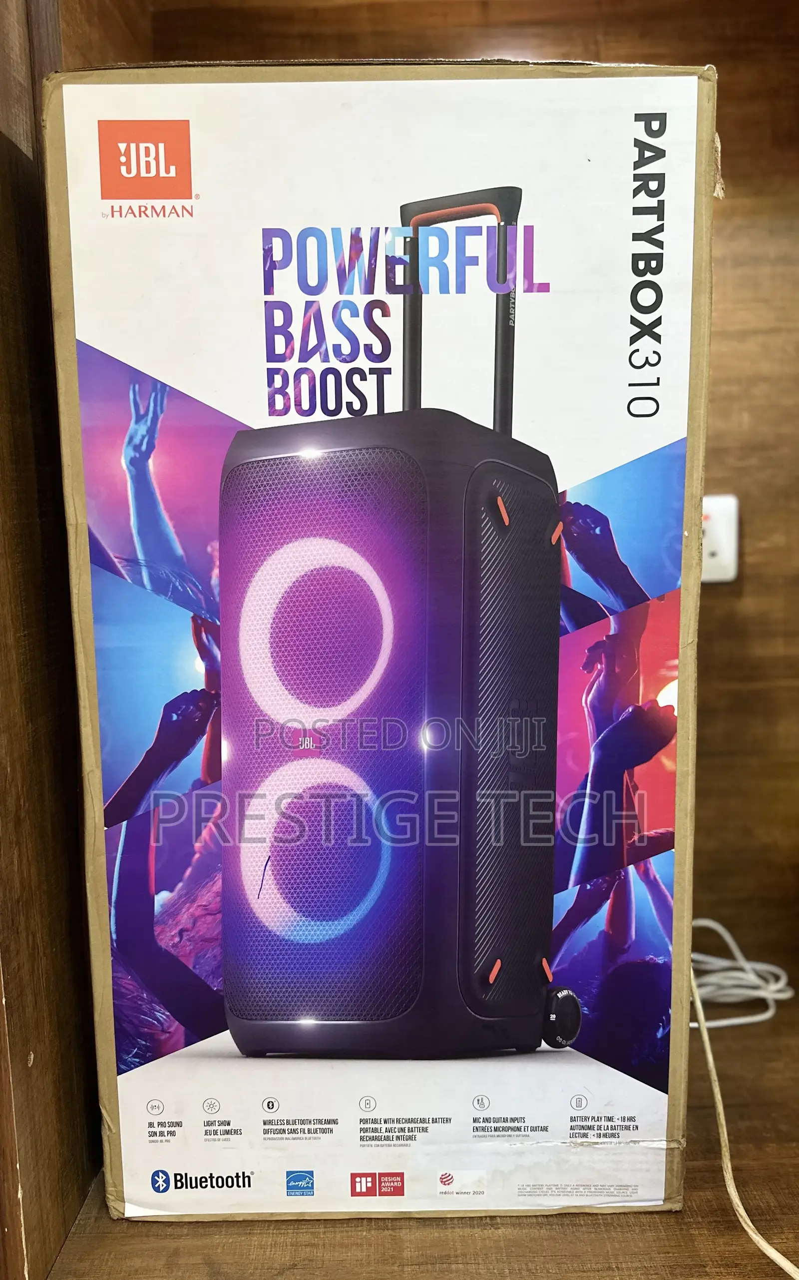 Jbl Partybox 310 Party Speaker 240w Sound Dazzling Lights