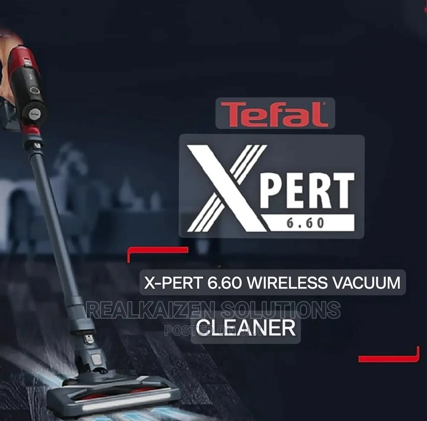 TEFAL X-Pert Cordless Rechargeable Hand Stick Vacuum Cleaner