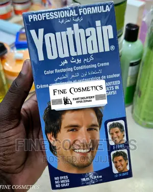 Youthair Hair Color Restoring Gray Hair Darkening Cond Cream