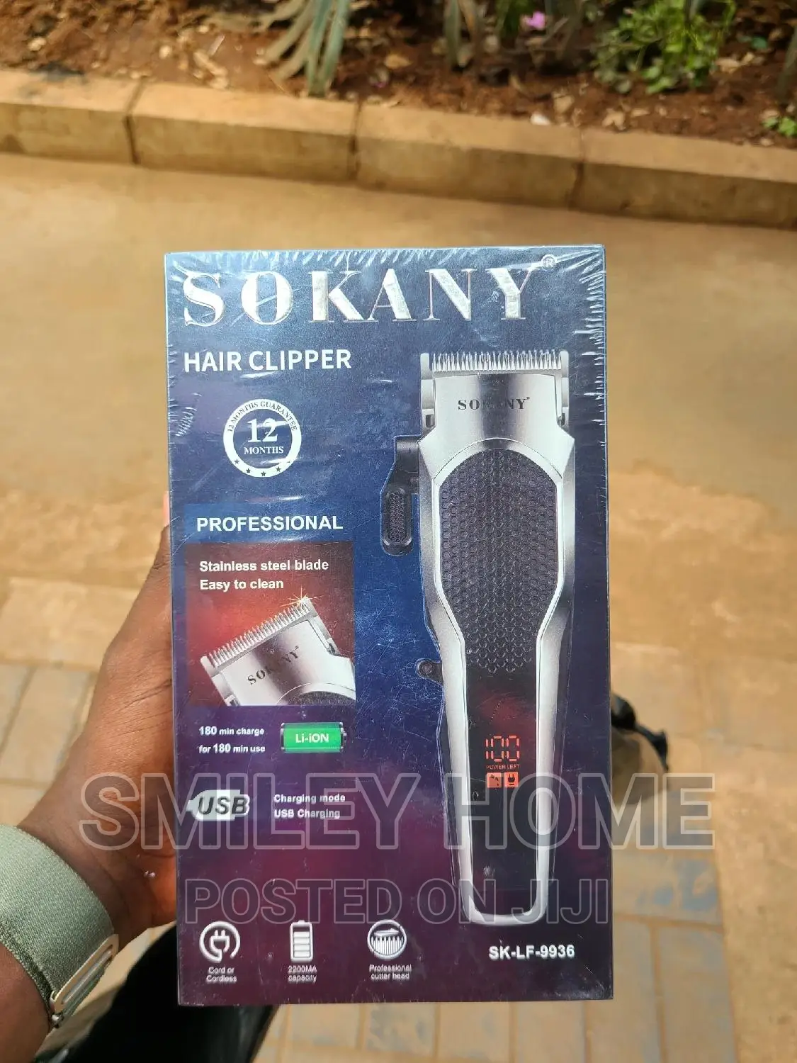 Sokany Rechargeable Hair Trimmer