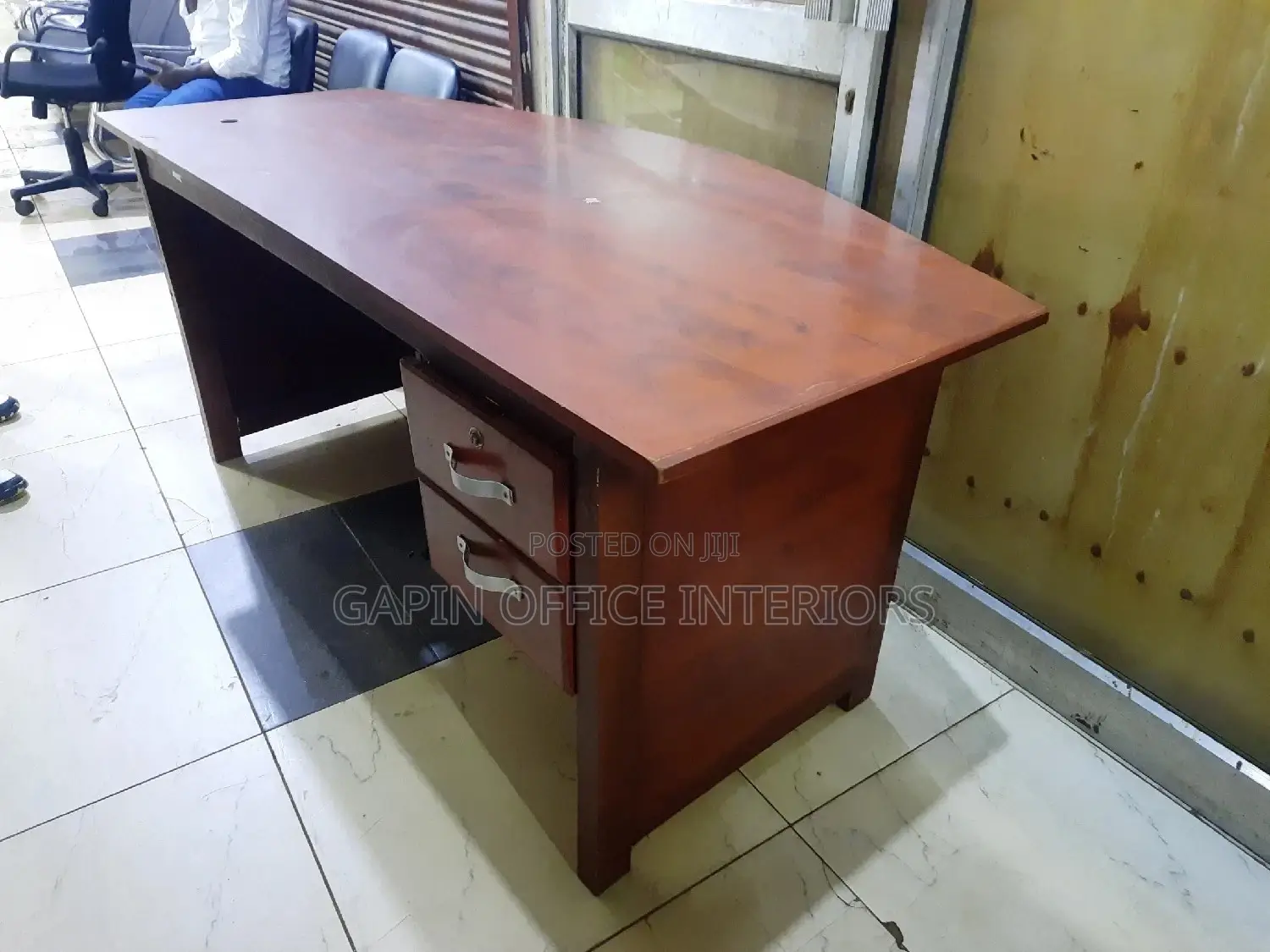 Curved Office Table of Size 180cm by 65cm
