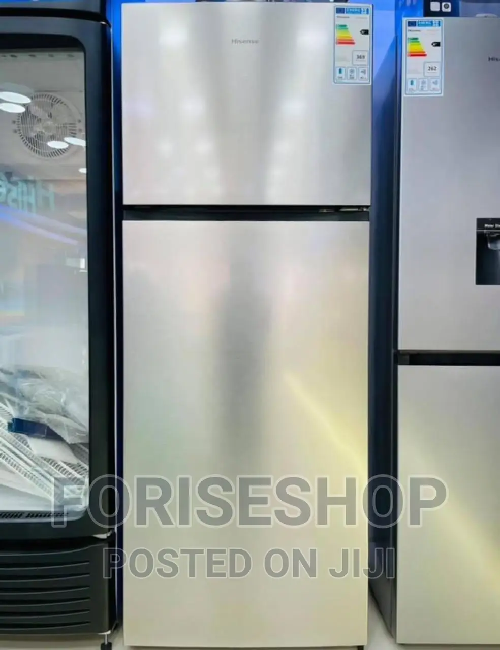 Hisense 488L Frost Free Double Door Refrigerator 2yr Warrant