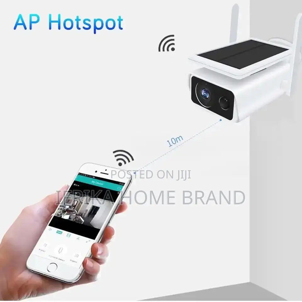 4MP Wifi Solar Camera Battery Powered Outdoor Wireless