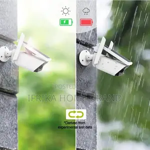 4MP Wifi Solar Camera Battery Powered Outdoor Wireless