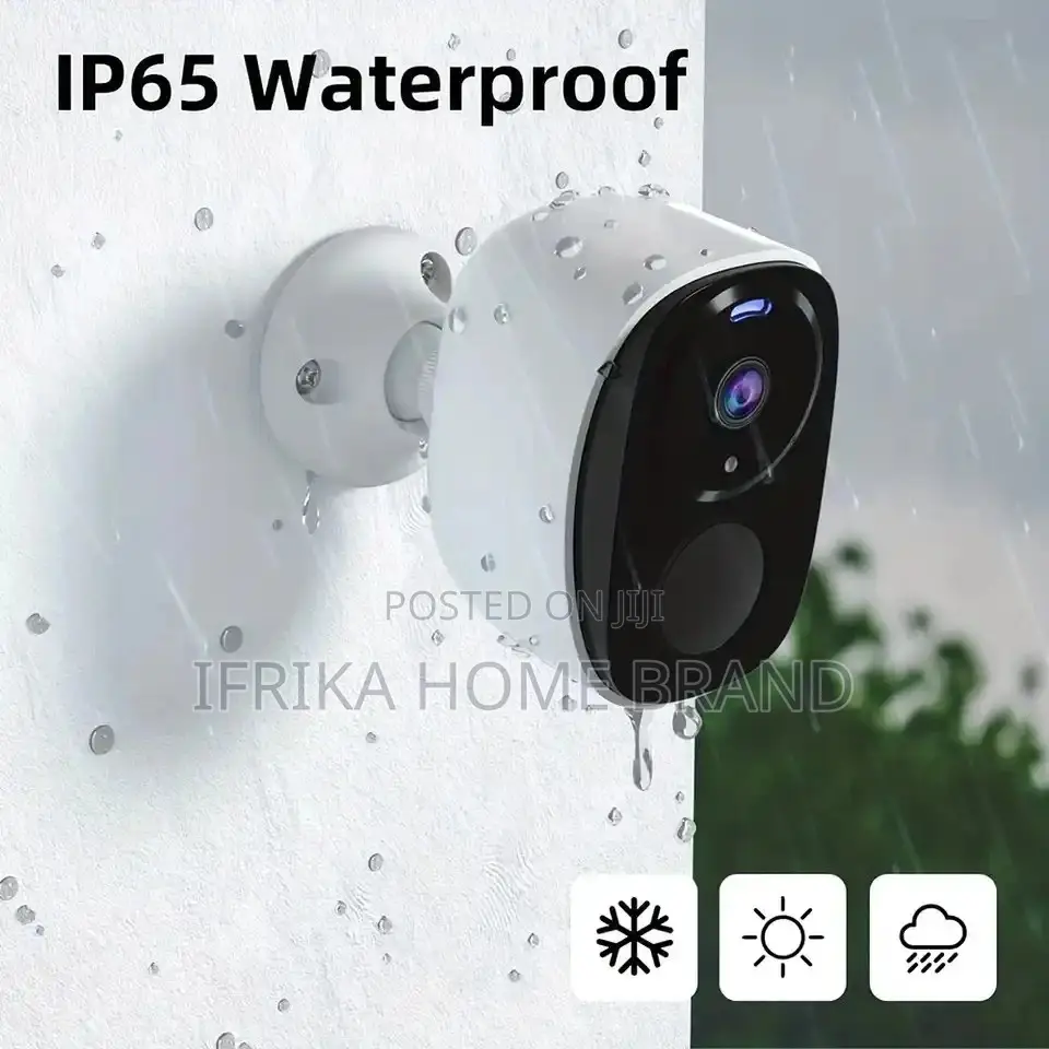 Wireless Battery Camera Wifi Outdoor, Solar Security Camera