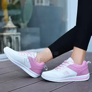 Original Ladies Sneakers-White Pink