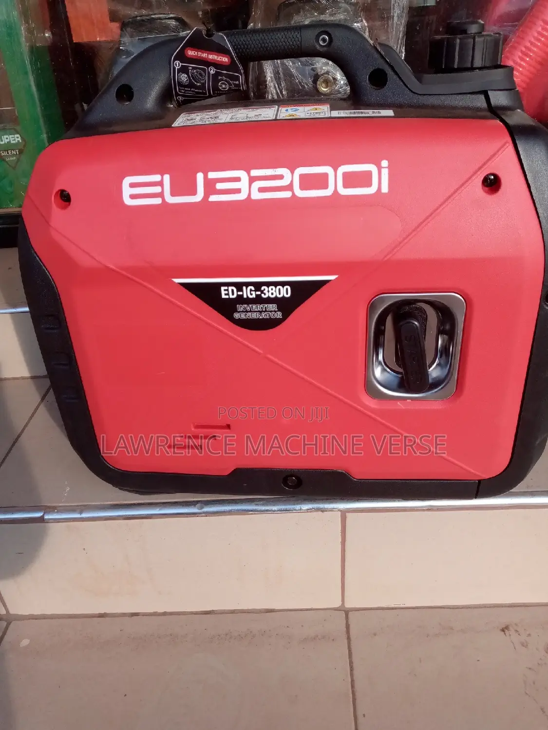 Silent Honda Generator 3.8KV