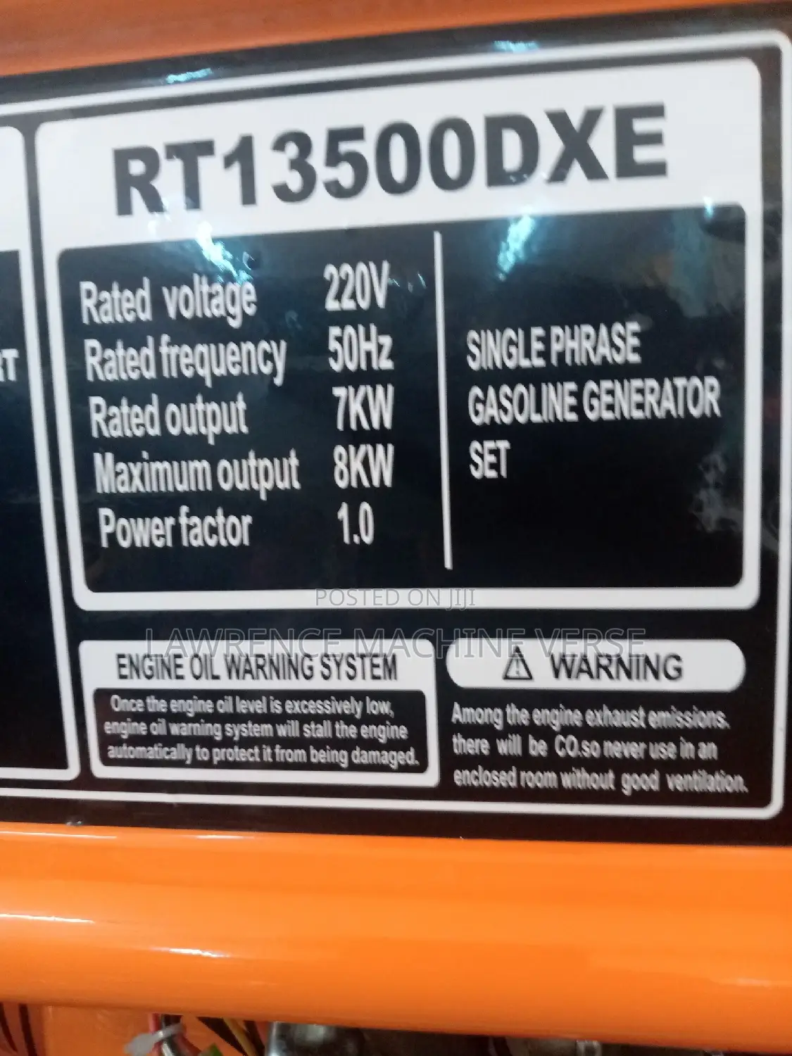 Generator 8KV