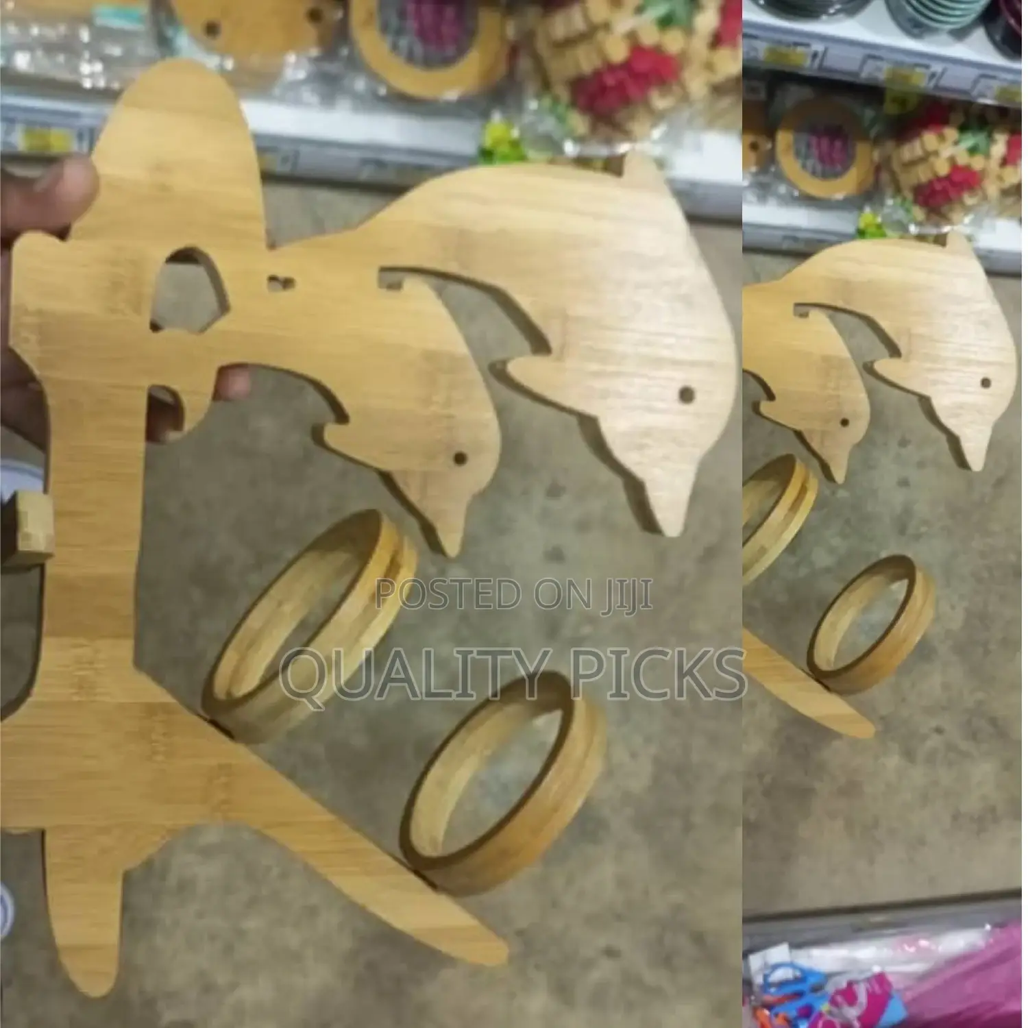 Portable Wooden Wine Rack