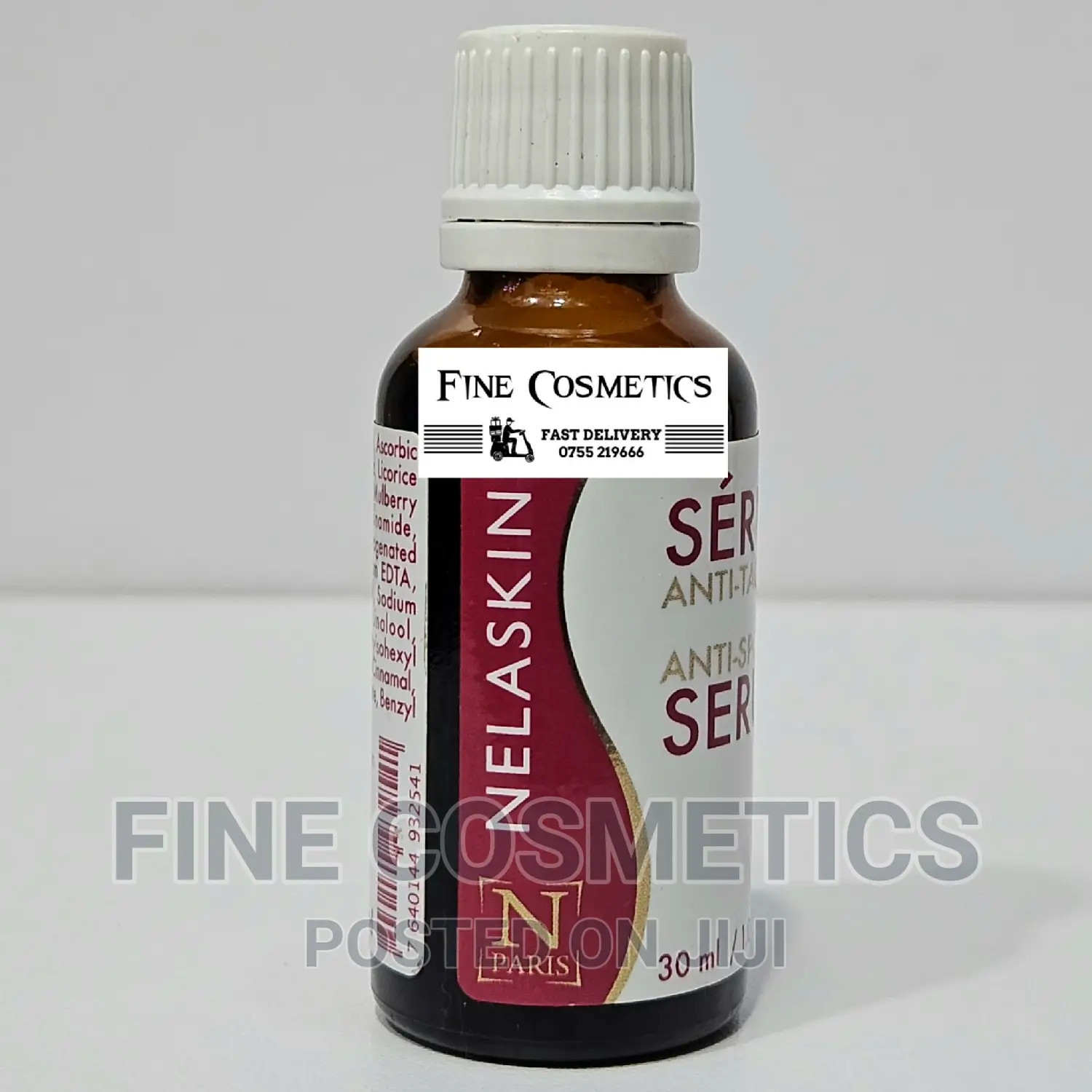 Original NELA-SKIN PARIS, Anti-Dark Spots Lightening Serum.