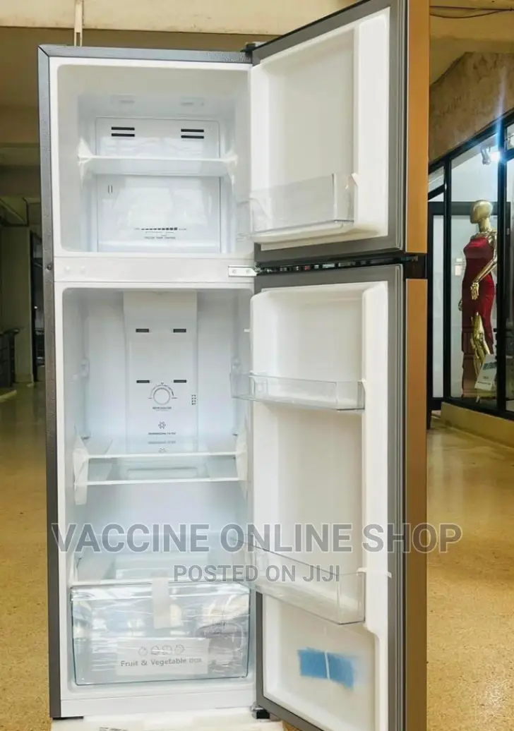 Hisense Double Door Fridge 160L / Double Door 160L B122