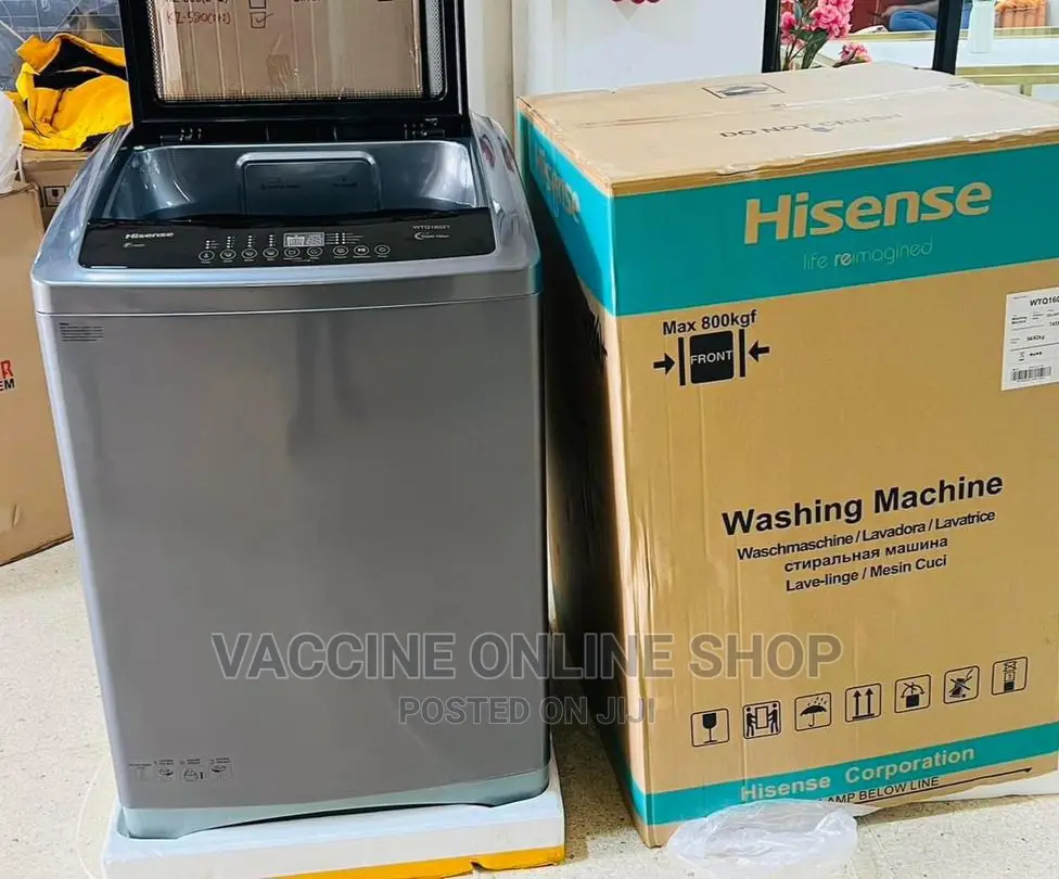Hisense 8kg Washing Machine Top Loader/ Washing Machine B12