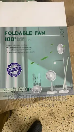 Rechargeable Foldable Fan180 Angel Adjustable