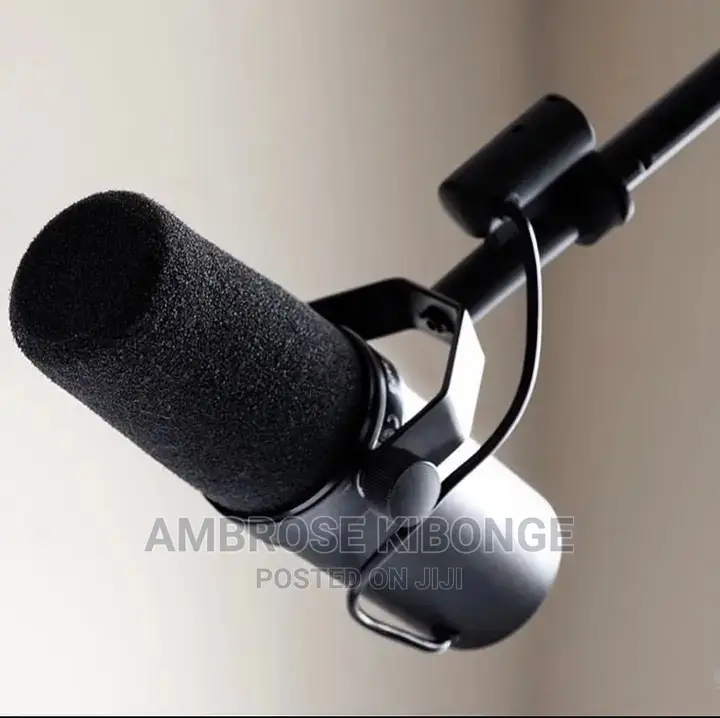 High Sound Quality SHURE SM7B Condenser Studio Microphone.