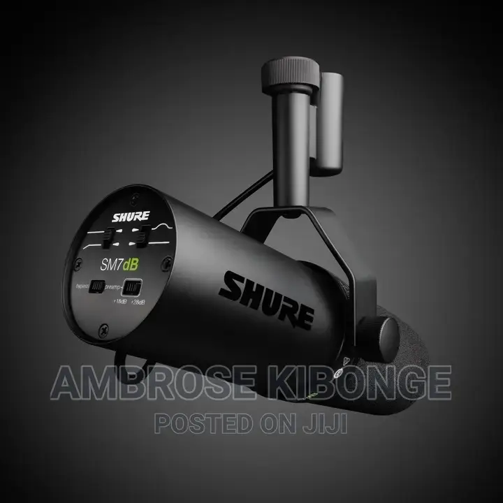 High Sound Quality SHURE SM7B Condenser Studio Microphone.