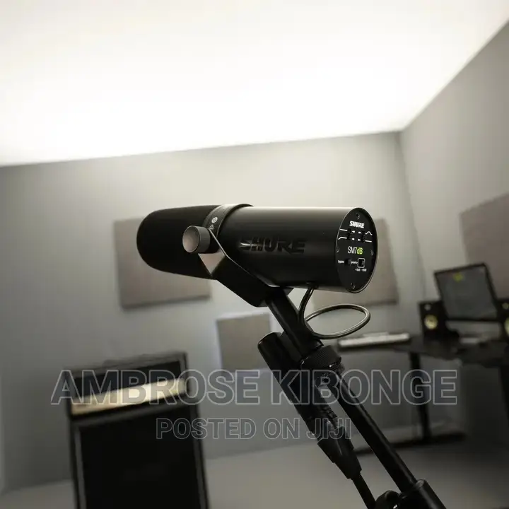 High Sound Quality SHURE SM7B Condenser Studio Microphone.