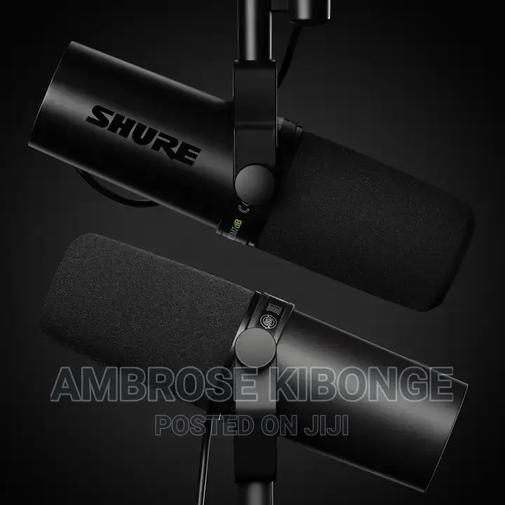 High Sound Quality SHURE SM7B Condenser Studio Microphone.