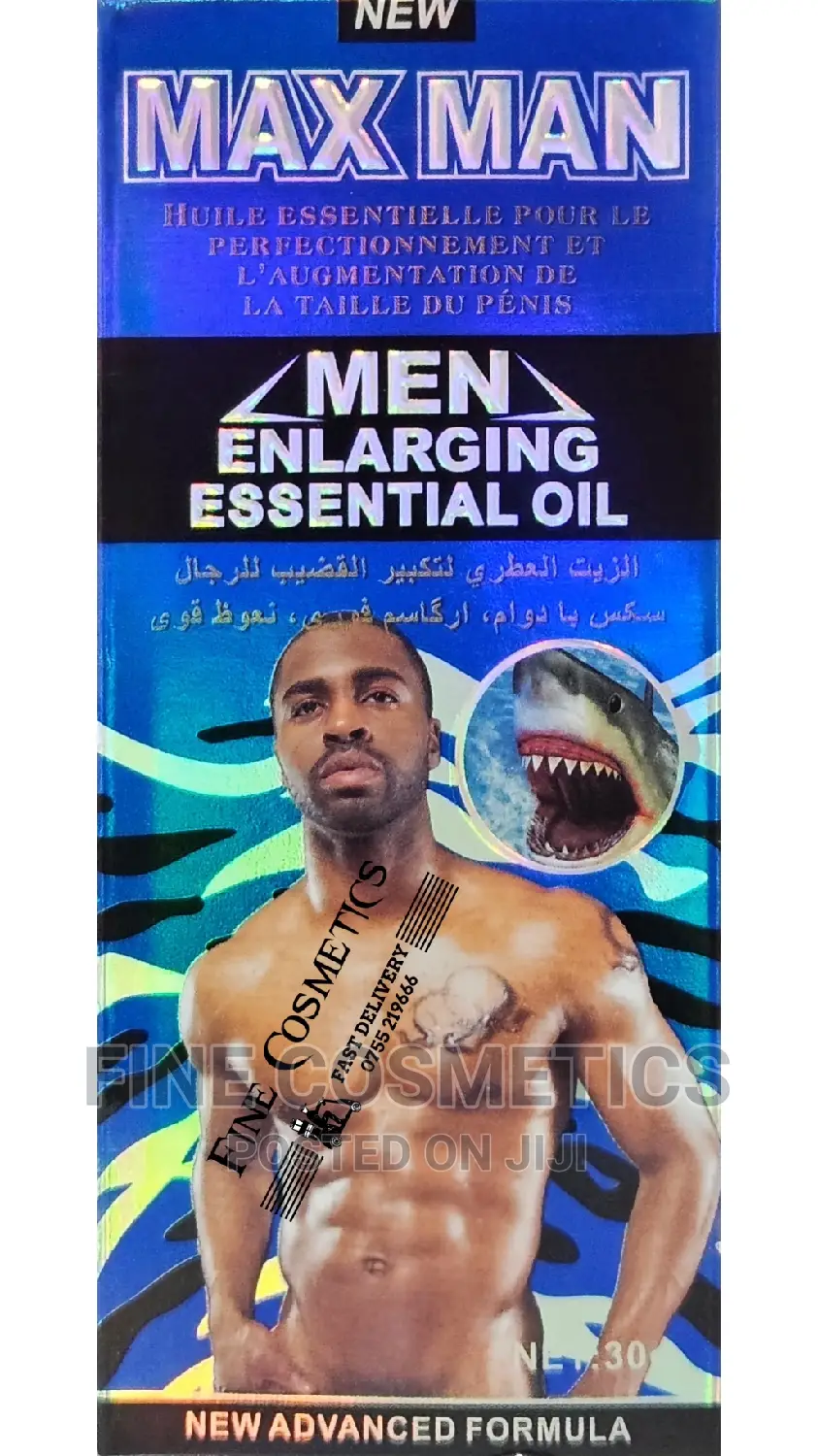 MAX MAN Male Sex Enhancement Oil for Nonstop Sex +Big Penis