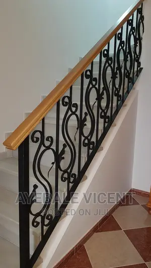Staircase at Vicentz Steal and Aluminium Fabricationz