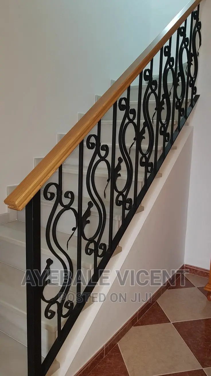 Staircase at Vicentz Steal and Aluminium Fabricationz
