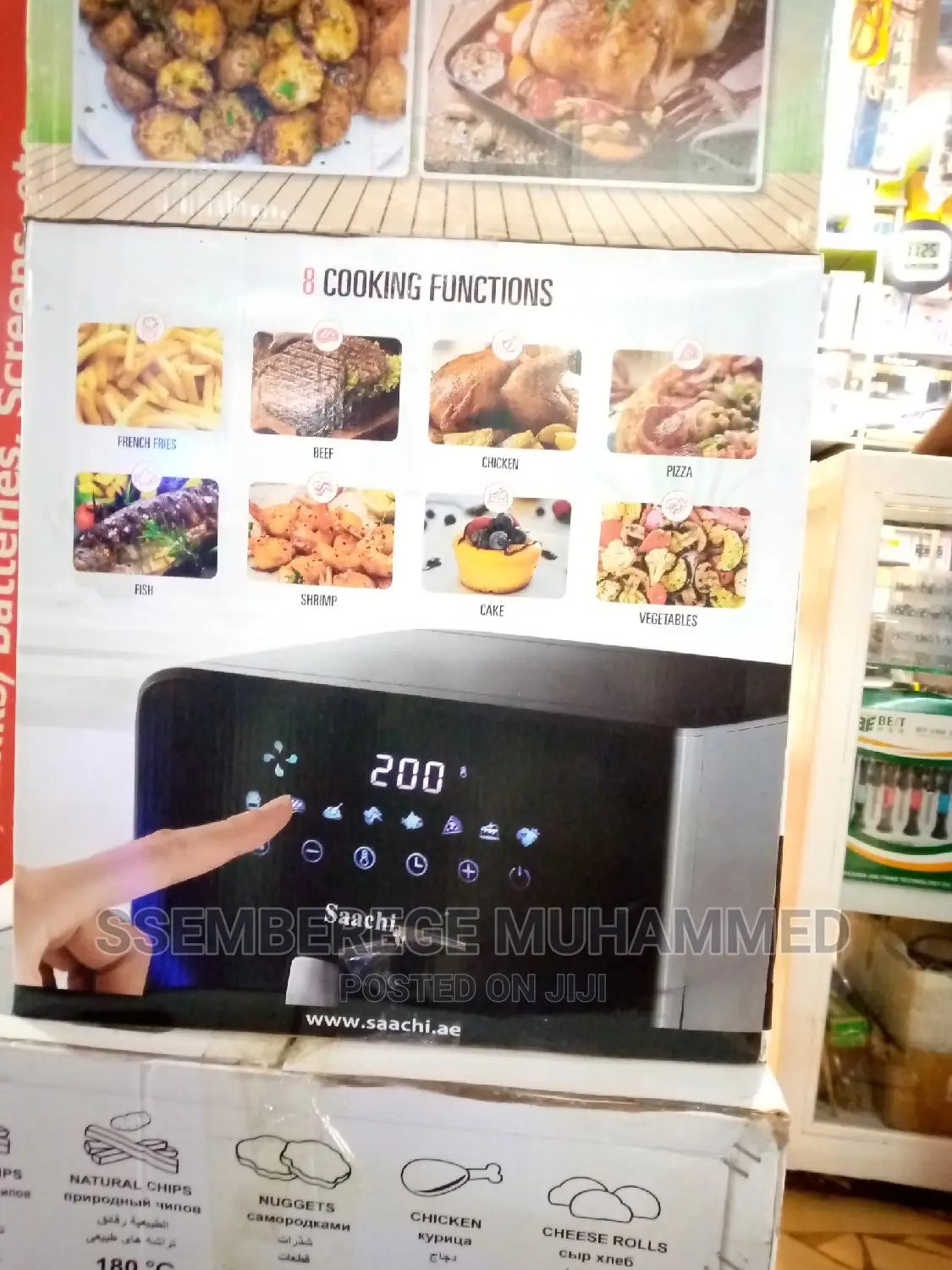 Saachi 8.0litre Air Fryer