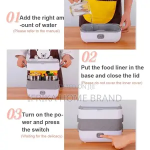 Electric Heated Lunch Box Kitchen Lunch Box Insulated Lunch