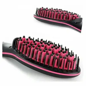 Electric Hair Straightening Brush Comb Adjustabletemperature