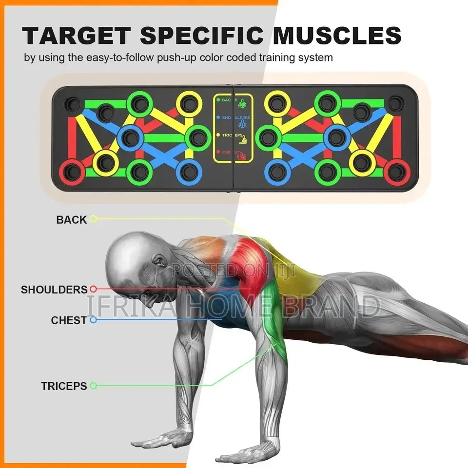 14 in 1 Push-Ups Stands Portable Foldable Workout Equipment