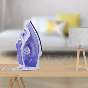 Steam Iron for Clothes With Non-Stick Soleplate