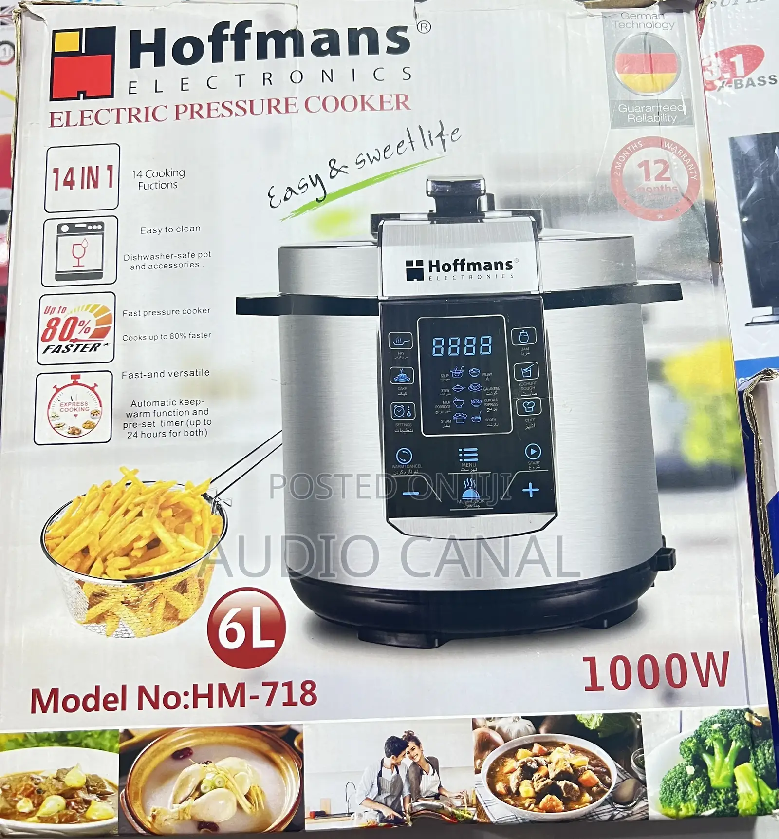 Electric Pressure Cooker (Hofman)