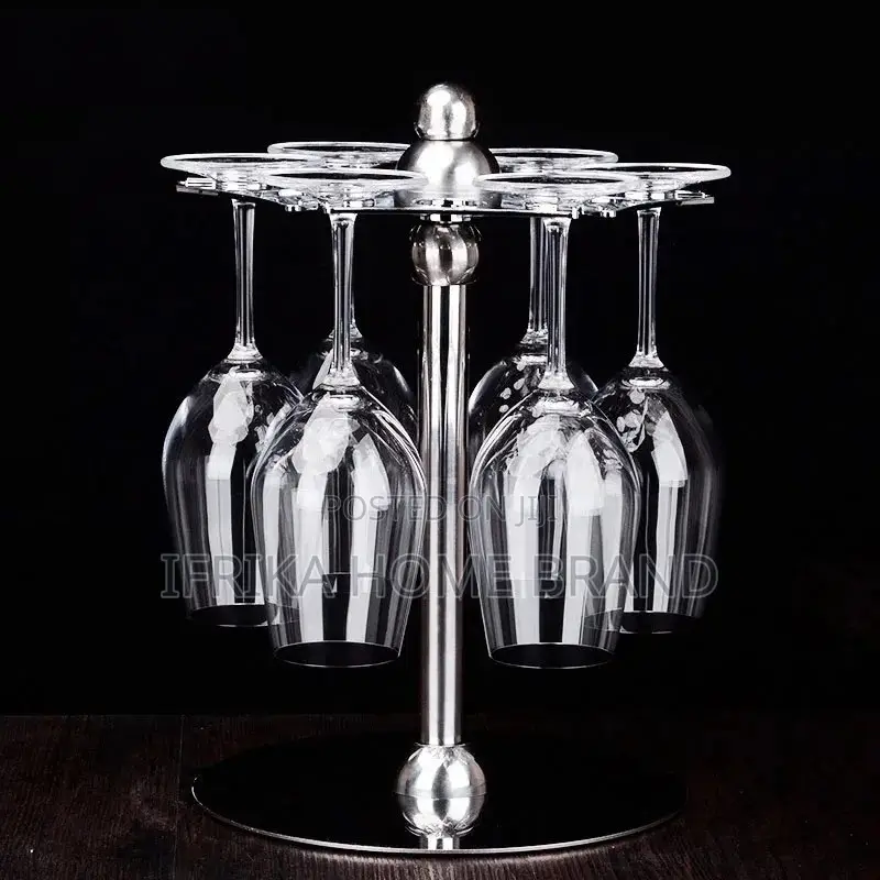 Stainless Steel Wine Glass Rack