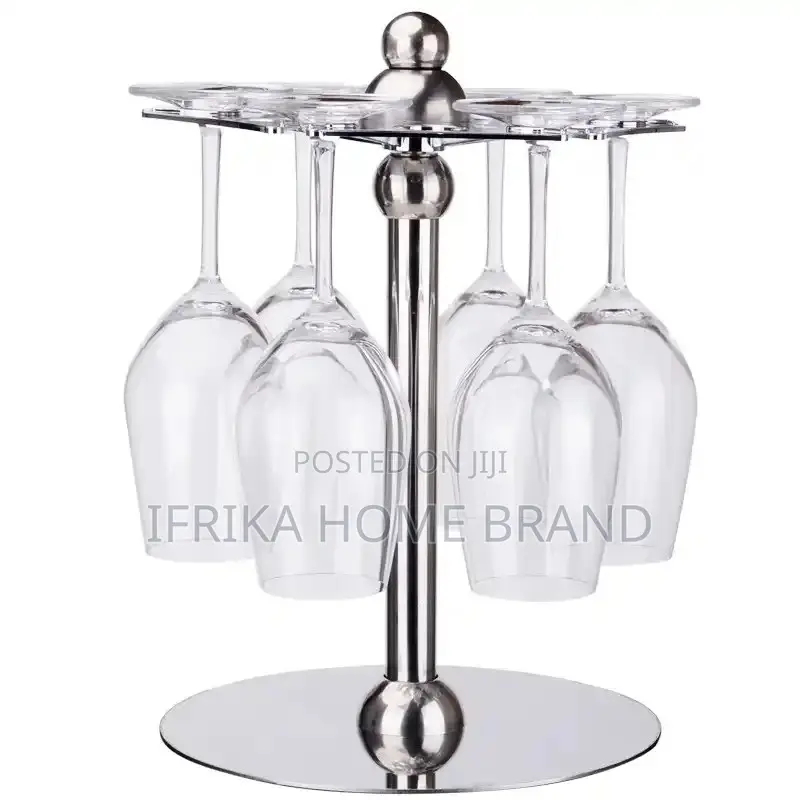 Stainless Steel Wine Glass Rack