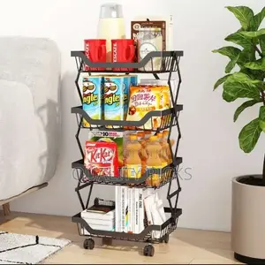 4 Layer Food Rack