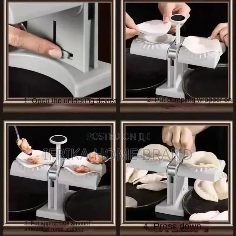 Double Head Automatic Dumpling Maker Meat Pie Maker