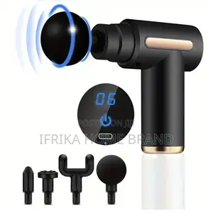 Photo - Portable Fascial Massage Gun Electric Pistol Massager