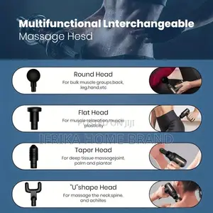 Portable Fascial Massage Gun Electric Pistol Massager