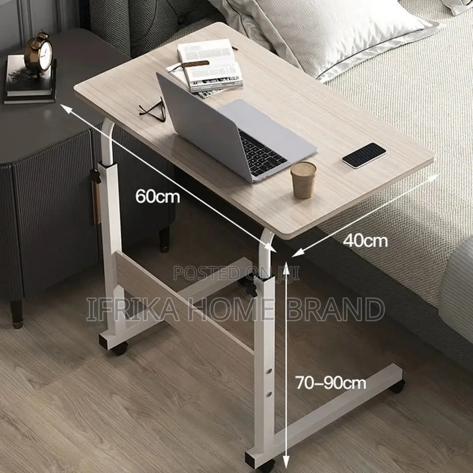 Height Adjustable Portable Standing Desk Mobile Laptop Desk