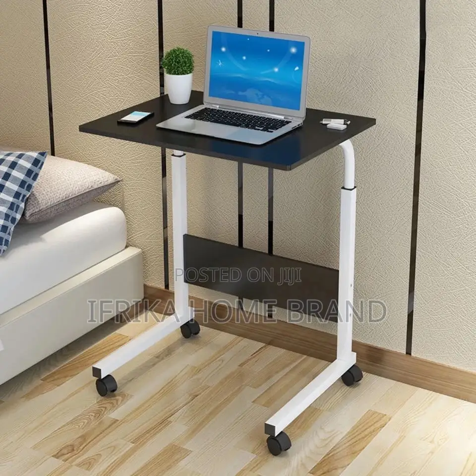 Height Adjustable Portable Standing Desk Mobile Laptop Desk