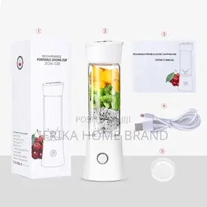 Mini Electric Juicer Portable Blender Bottle Smoothie Fruit