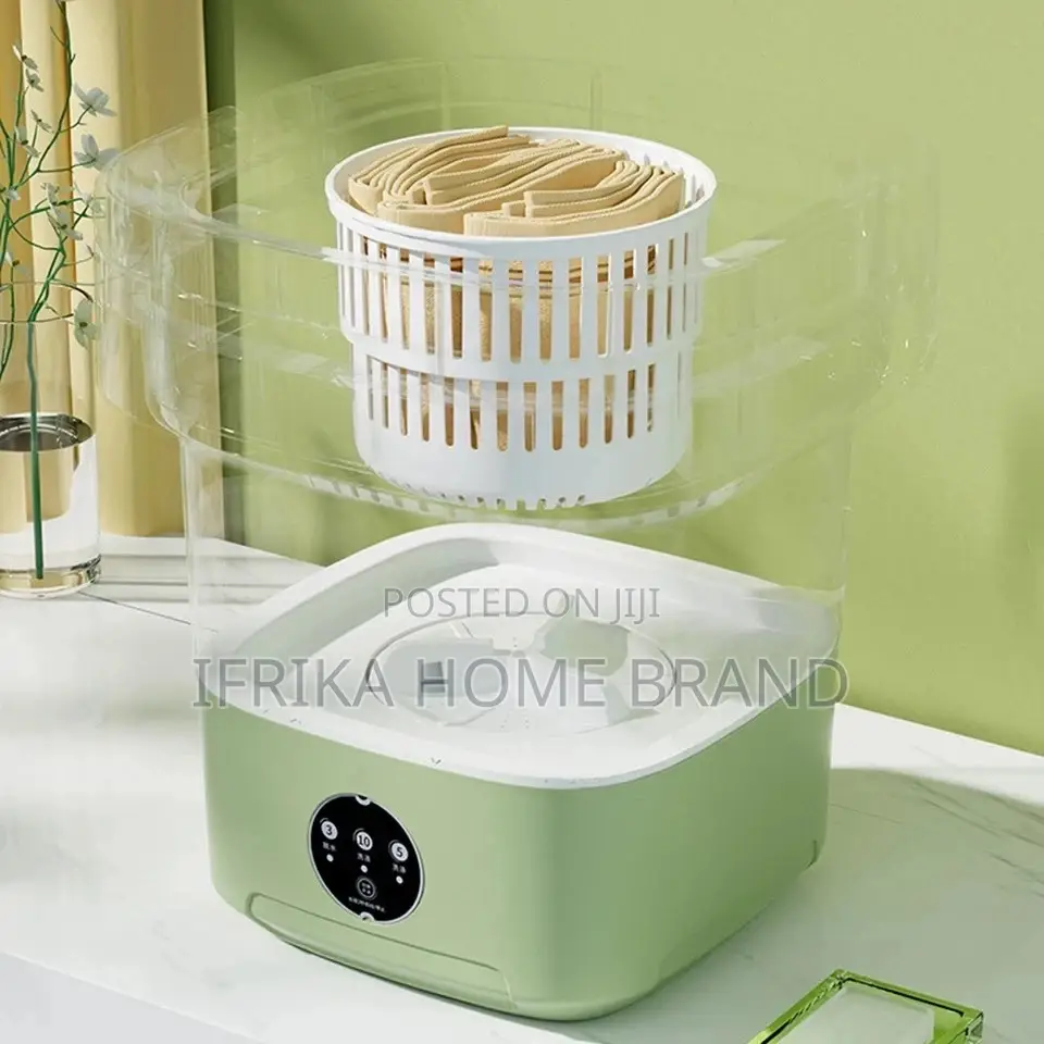 Folding Portable Washing Machine Big Capacity Withspin Dryer