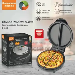 Omolette Pizza Pan Pancake Baking Pan Double-Sided Heating