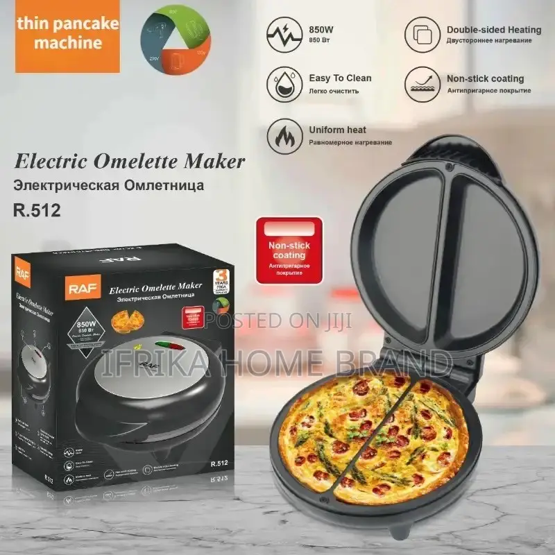 Omolette Pizza Pan Pancake Baking Pan Double-Sided Heating