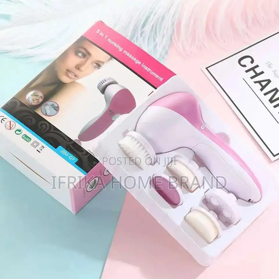 Electric Facial Cleaning Brush and Massager Machine Spa Skin