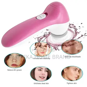 Electric Facial Cleaning Brush and Massager Machine Spa Skin