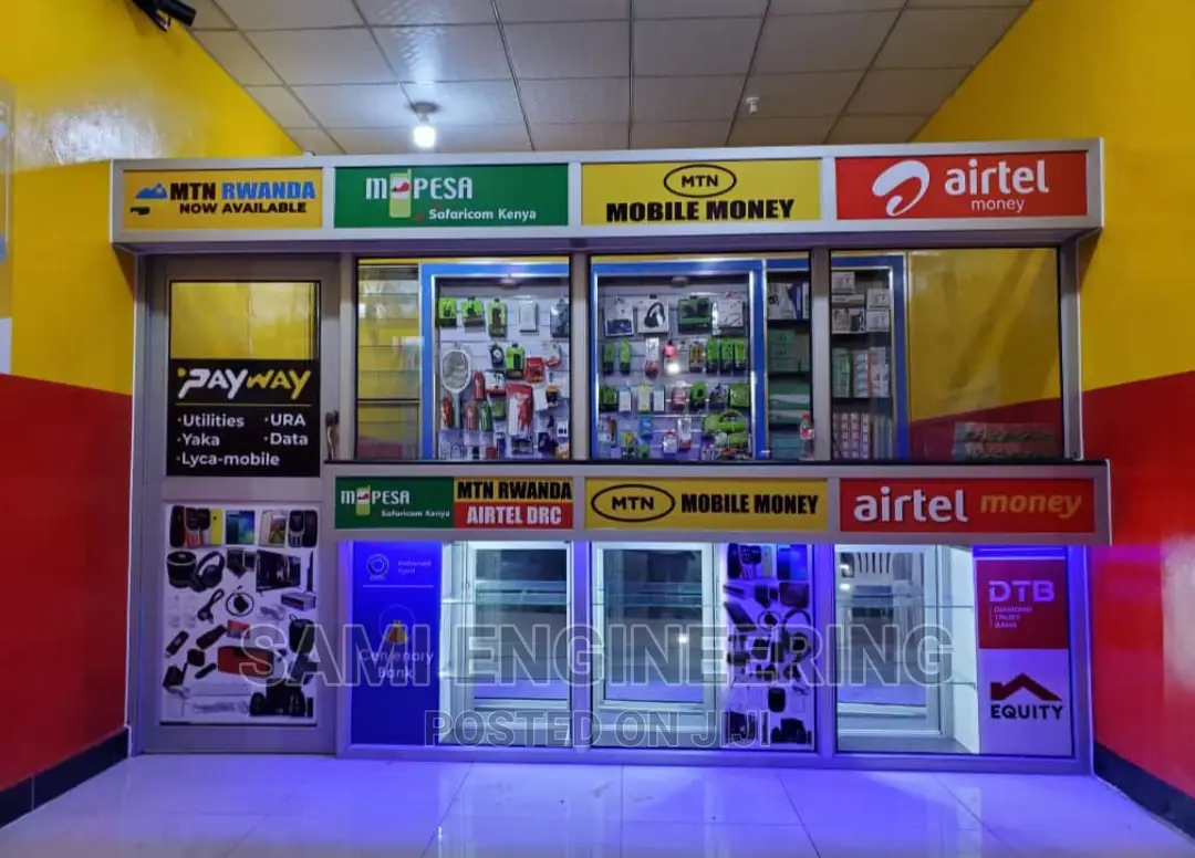 Aluminum Shop Partition Kisasi