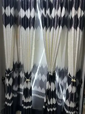 Full Set Curtains and Matching Nets 2meters All