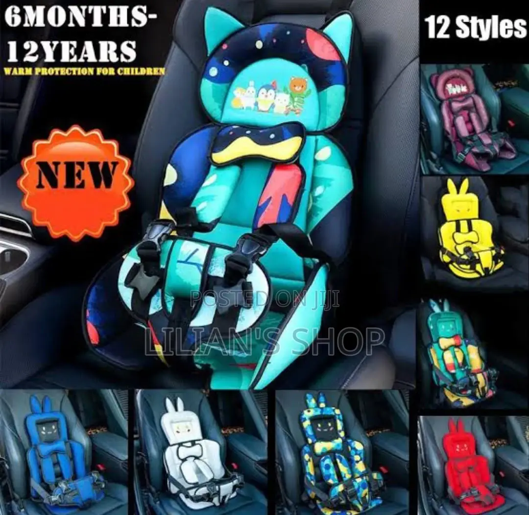Portable Kids Car Seat Cushion