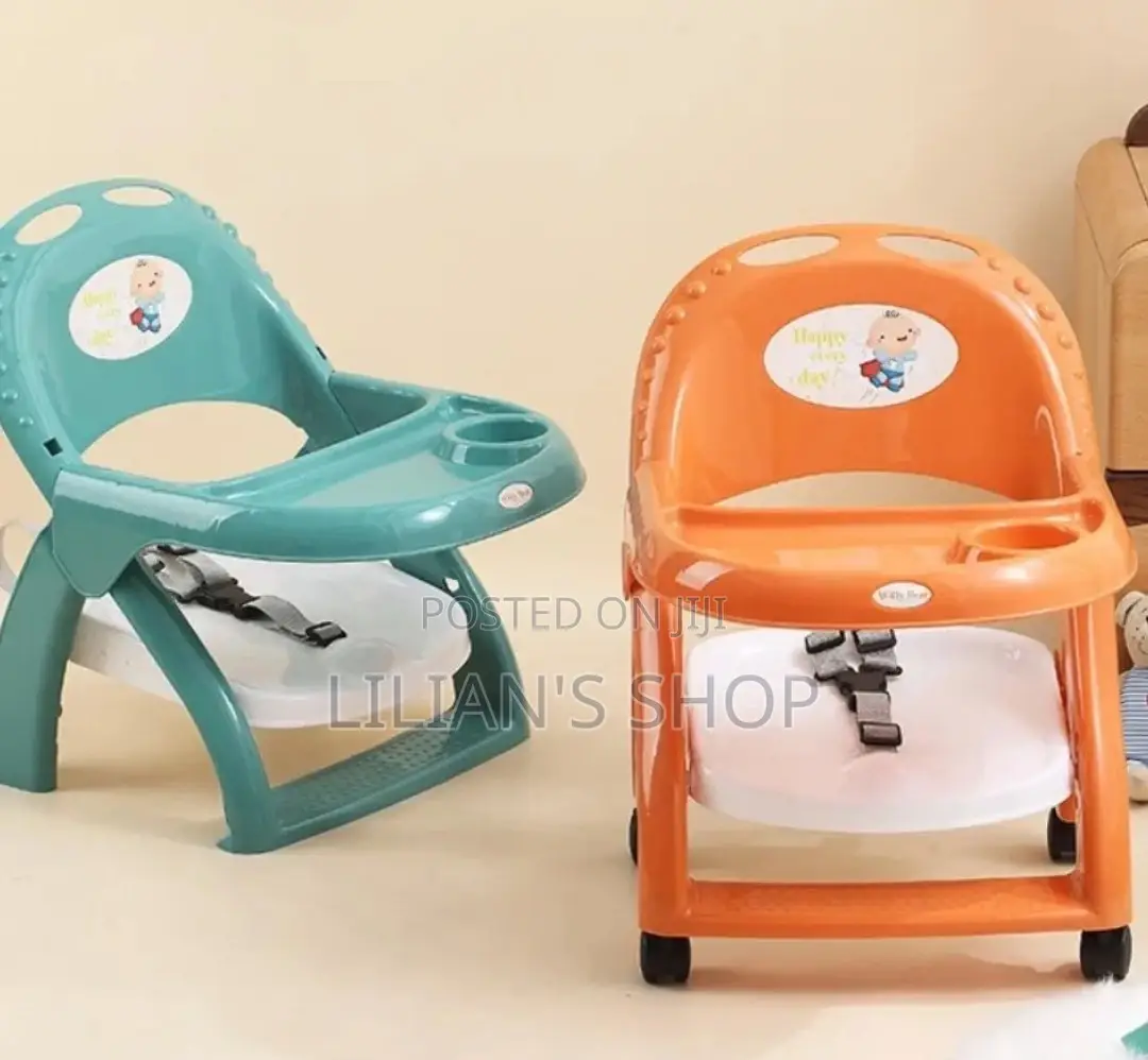 Toddlers Feeding Chair With Wheels