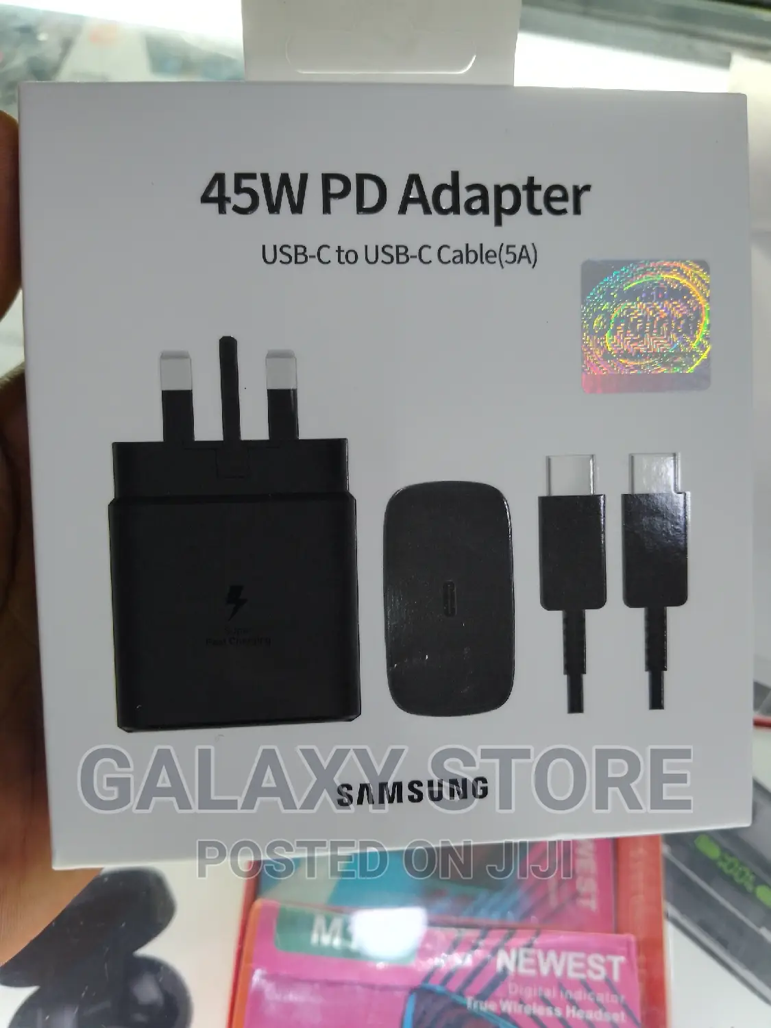 Super Fast 45w Original Samsung Power Adapter Type C to C
