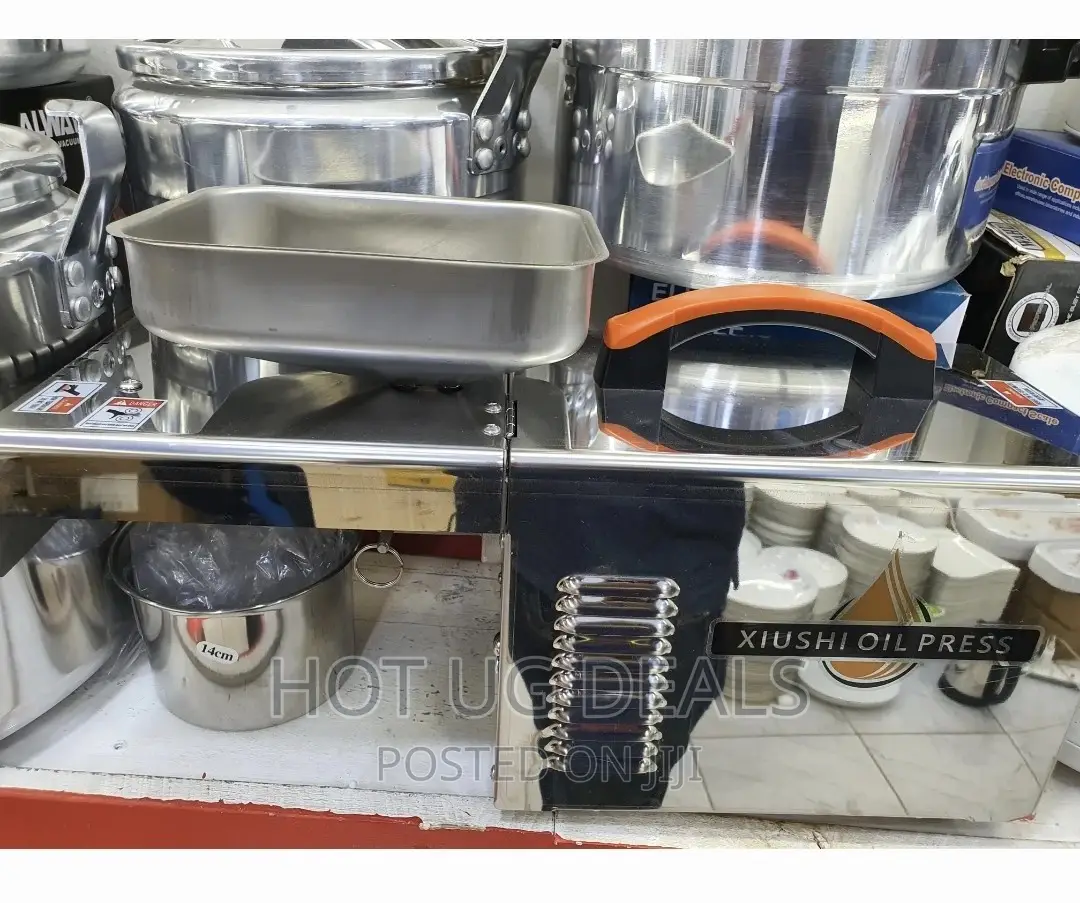 Home Use Olive Oil Press Machine- Silver